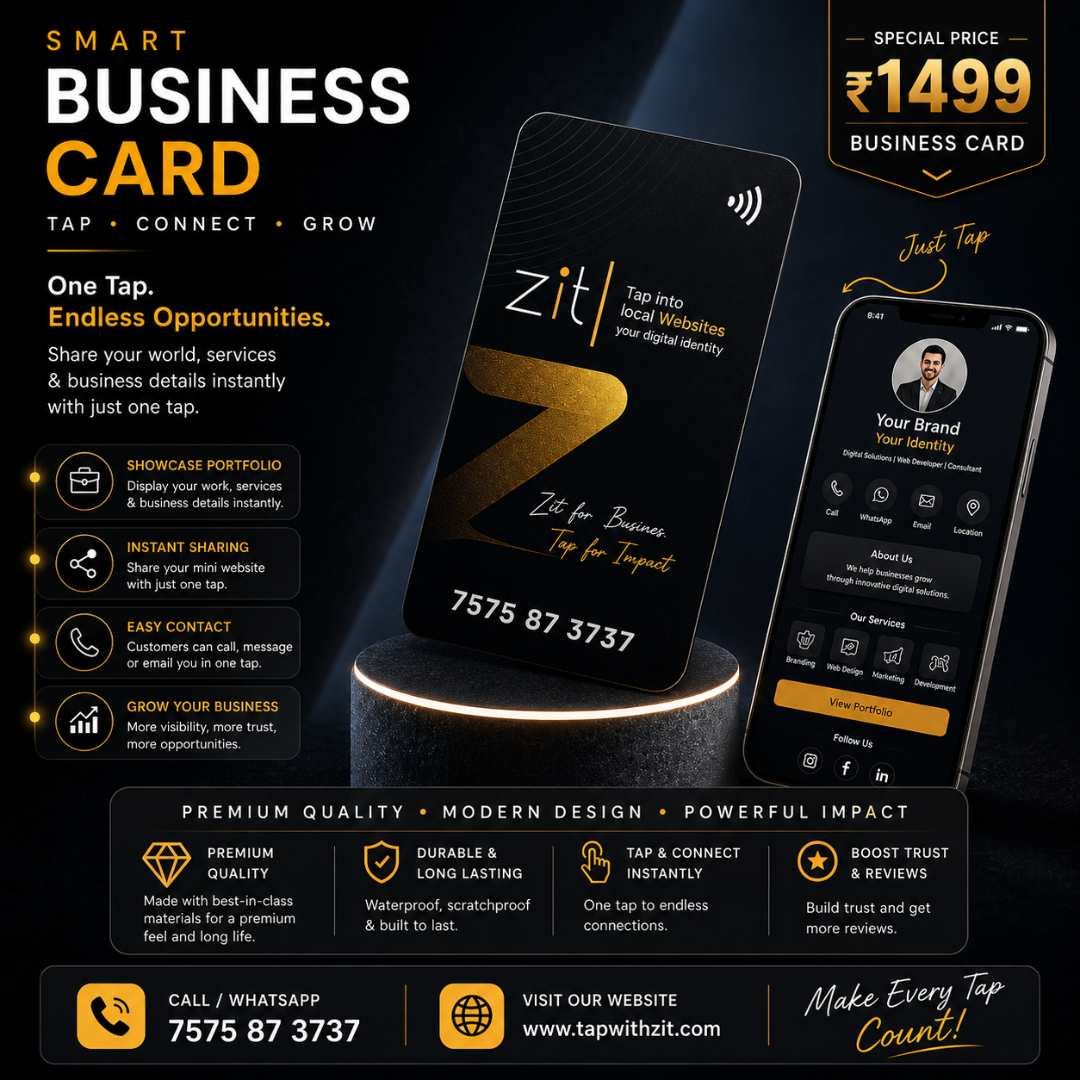 Digital Visiting Card view 3